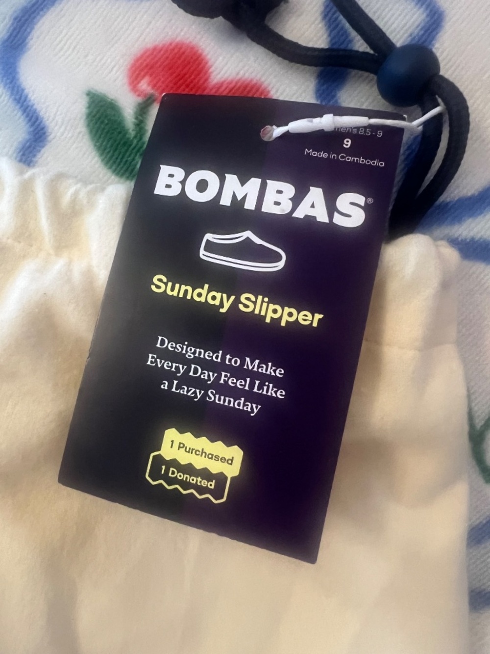 Brand New With Tags Bombas Women’s Sunday Slippers Apricot Beige (size 9) - Picture 6 of 8